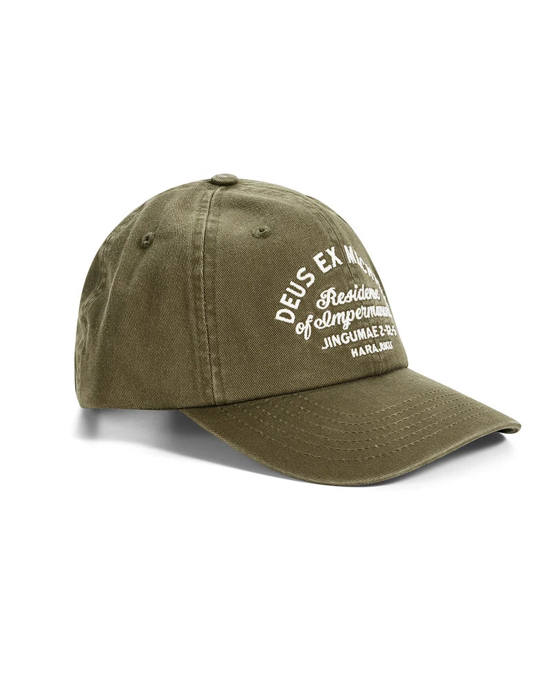GORRA DEUS HARAJUKU SIGN DAD OLIVE GREEN