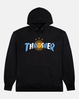 HOOD THRASHER ARGENTINA ESTRELLA BLACK