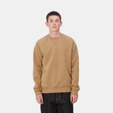 CREW CARHARTT WIP CHASE PEANUT/GOLD