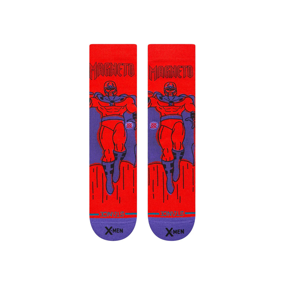 CALCETINES STANCE MAGNETO CREW RED
