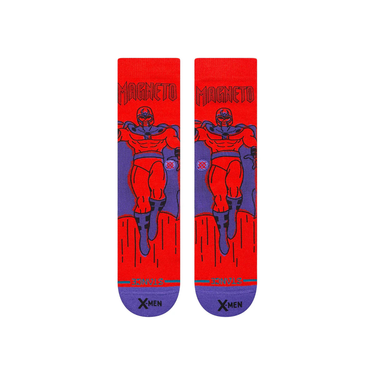 CALCETINES STANCE MAGNETO CREW RED