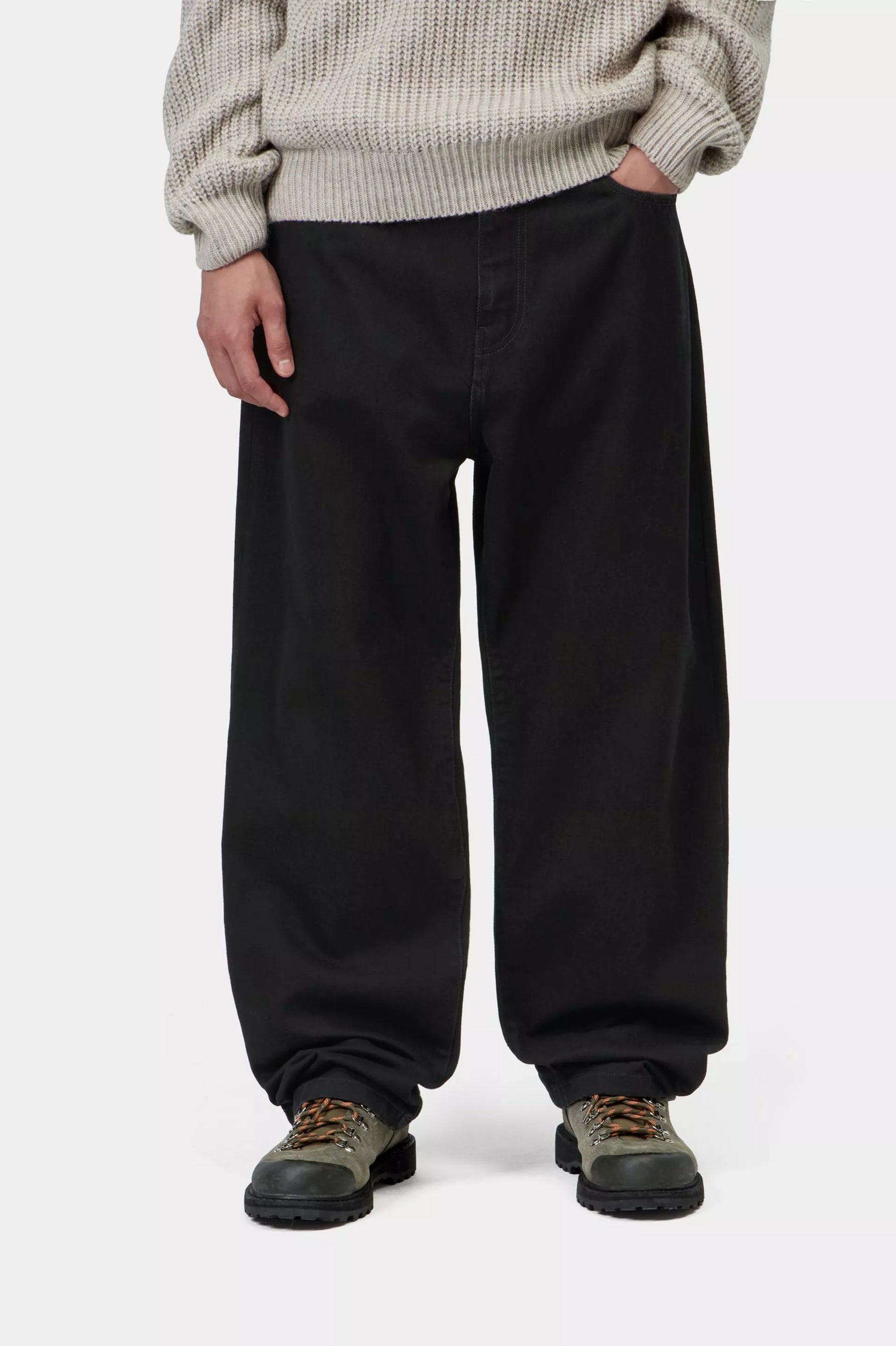 PANT CARHARTT WIP LANDON BLACK RINSED