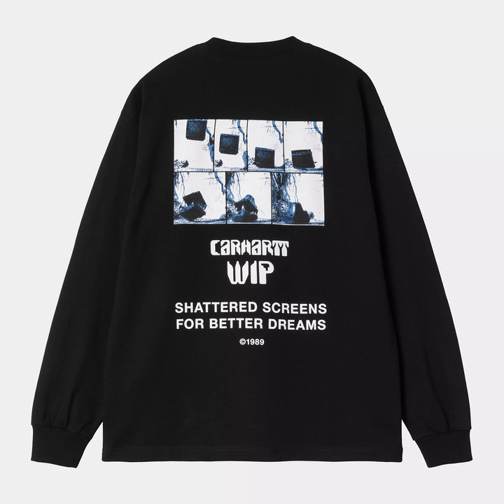 CTA CARHARTT WIP L/S BETTER DREAMS BLACK