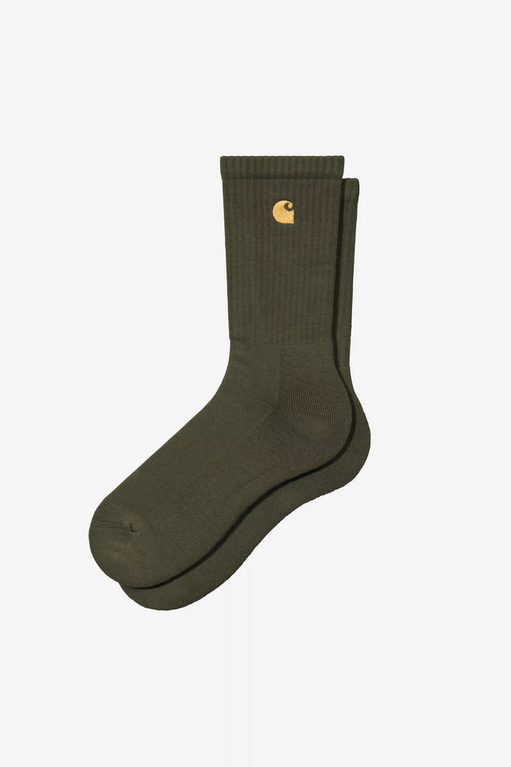 CALCETINES CARHARTT WIP CHASE OLIVE/GOLD