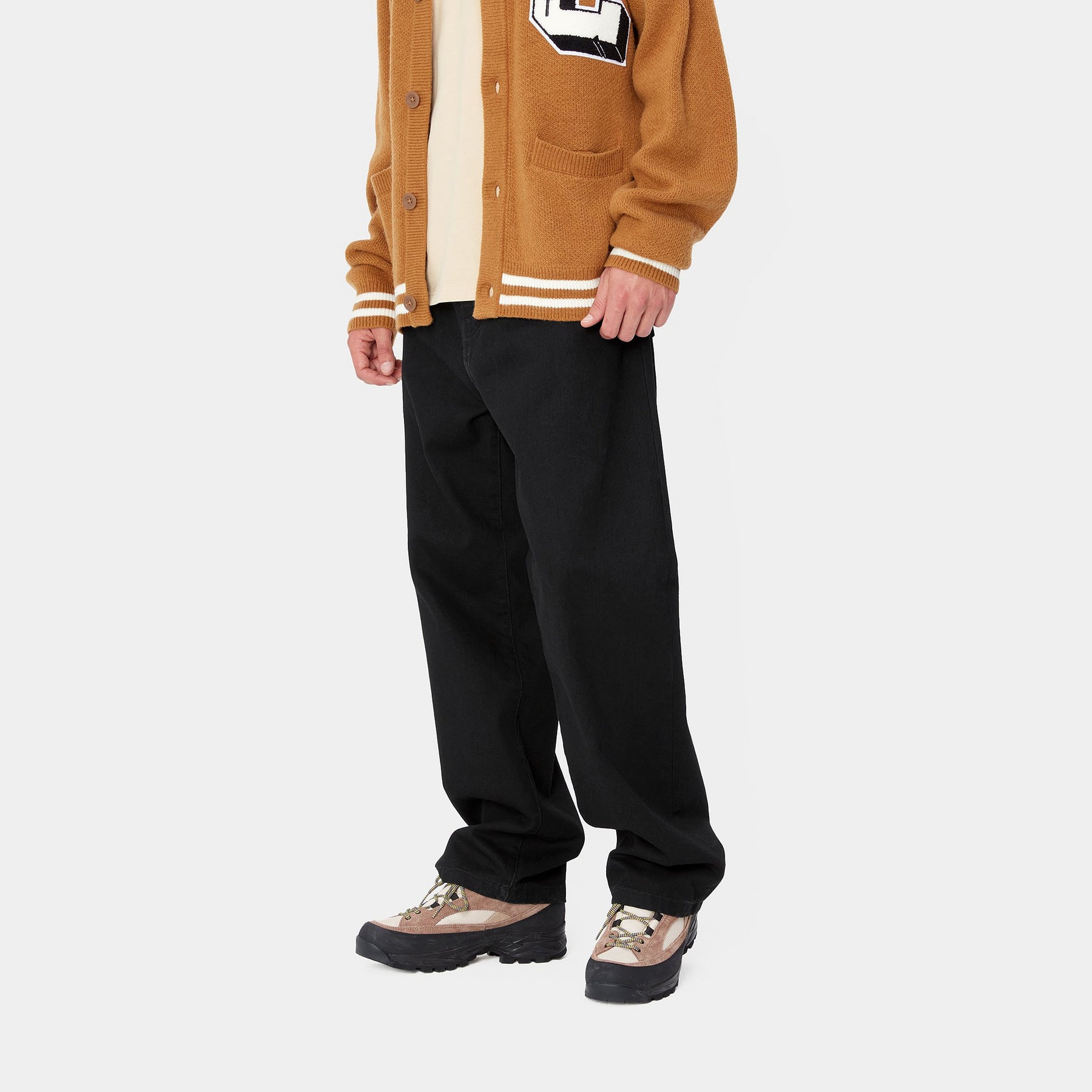 PANT CARHARTT WIP LANDON BLACK RINSED