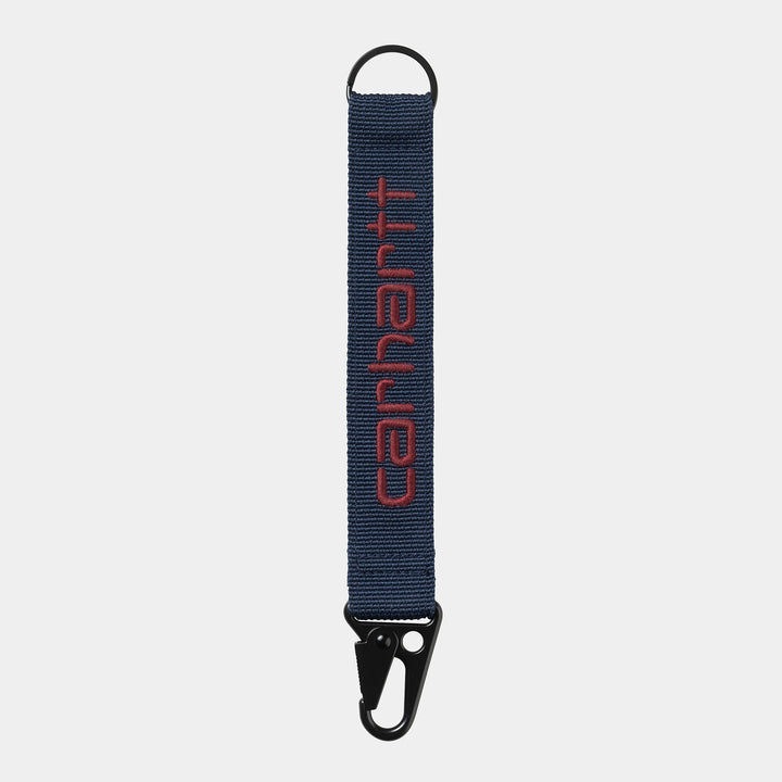 CARHARTT WIP JADEN AIR FORCE BLU KEYCHAIN