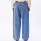 PANT OBEY BIGWIG BAGGY LIGHT INDIGO