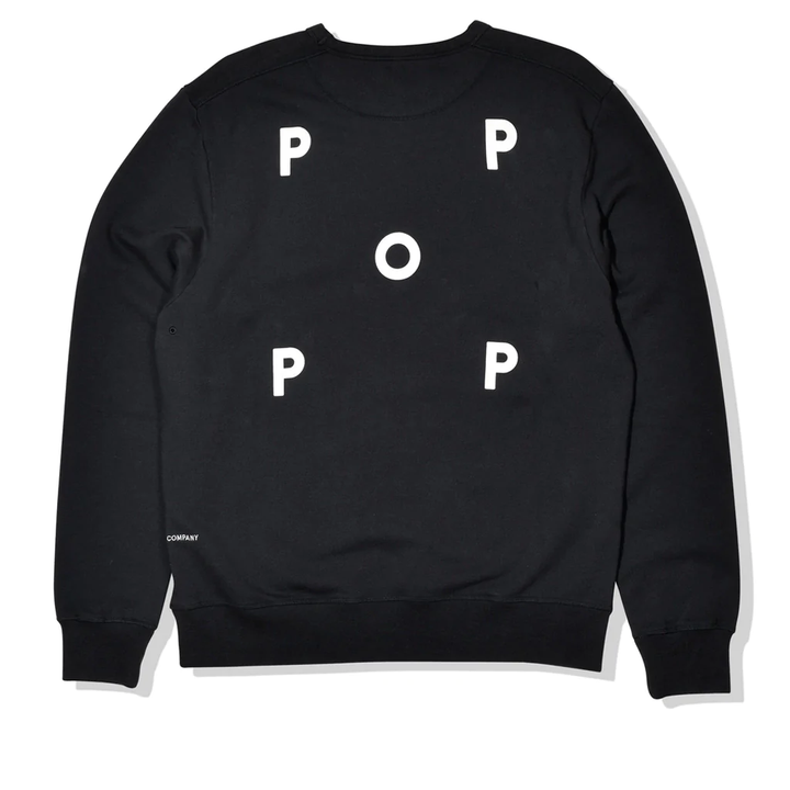CREW POP LOGO BLACK/WHITE