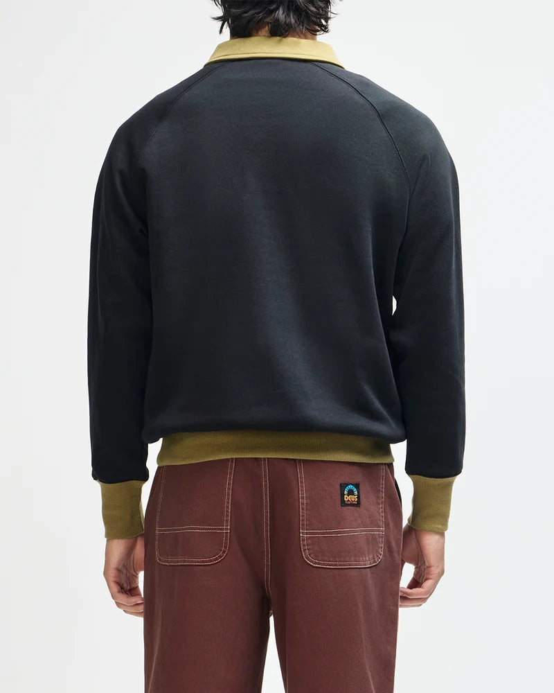HALF ZIP DEUS ALL OTHERS BLACK