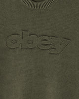 SWEATER OBEY SPEED LOGO CHIMERA FADED