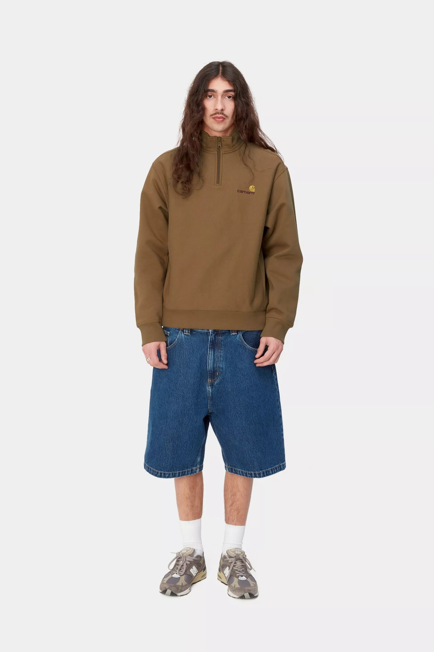 HALF ZIP CARHARTT WIP AMERICAN HAMILTON