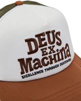 DEUS GESSWORK TRUCKER BROWN CAP