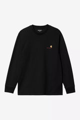 CTA CARHARTT WIP L/S AMERICAN BLACK