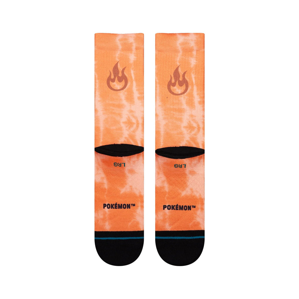 CALCETINES STANCE CHARIZARD ORANGE
