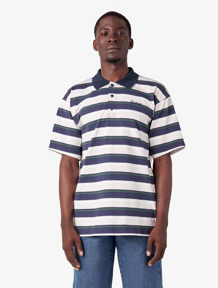 DICKIES GUY MARIANO GRAY MULTI POLO SHIRT