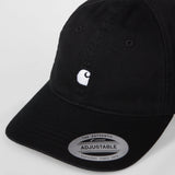 CARHARTT WIP MADISON BLACK/WHITE CAP
