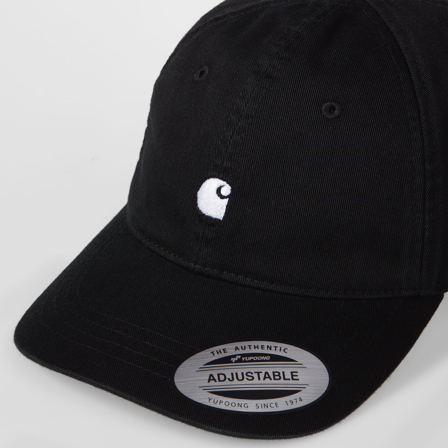 CARHARTT WIP MADISON BLACK/WHITE CAP