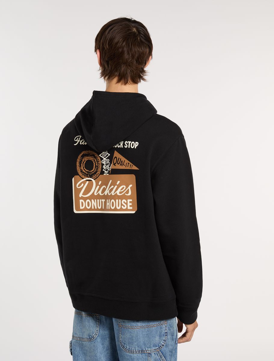 HOOD DICKIES DONUT HOUSE BLACK