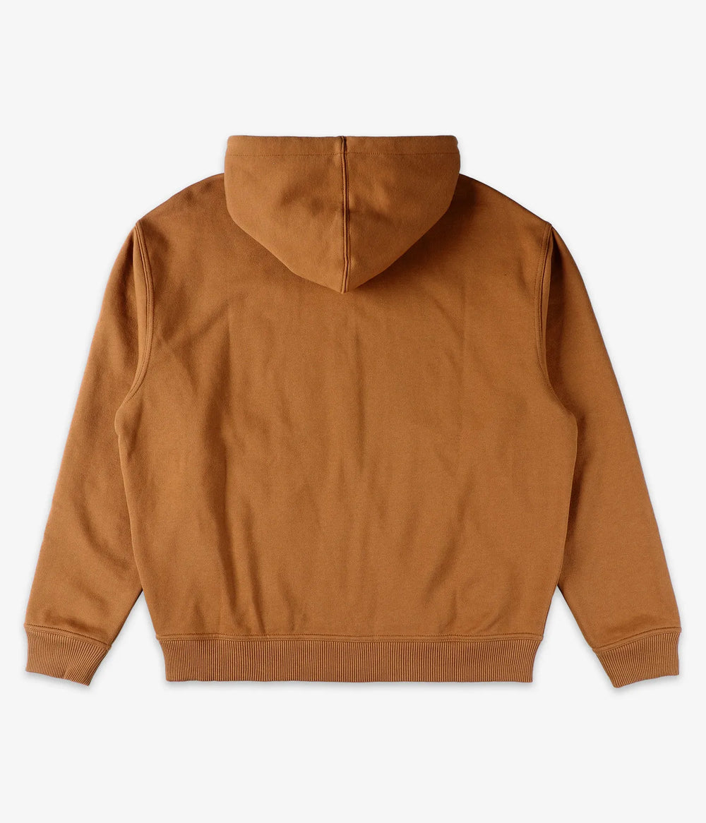 HOOD DICKIES X THRASHER ZIP BROWN DUCK