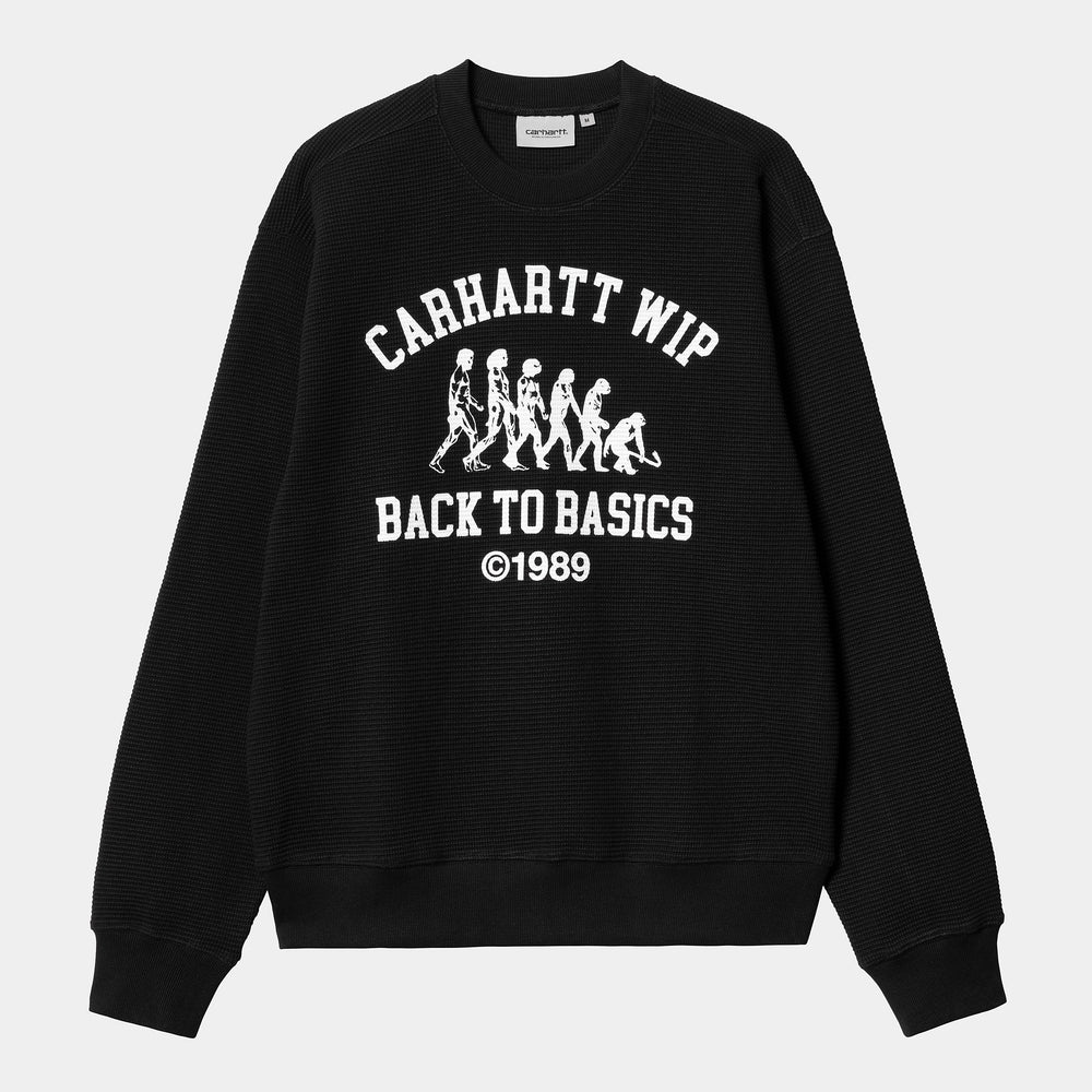 CREW CARHARTT WIP MAIN BLACK