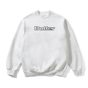 CREW BUTTER SATIN APPLIQUE ASH