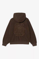 HOOD CARHARTT WIP LIMN C FLEECE TOBACCO