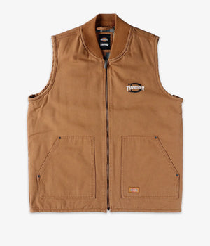CHT DICKIES X THRASHER VEST BROWN DUCK