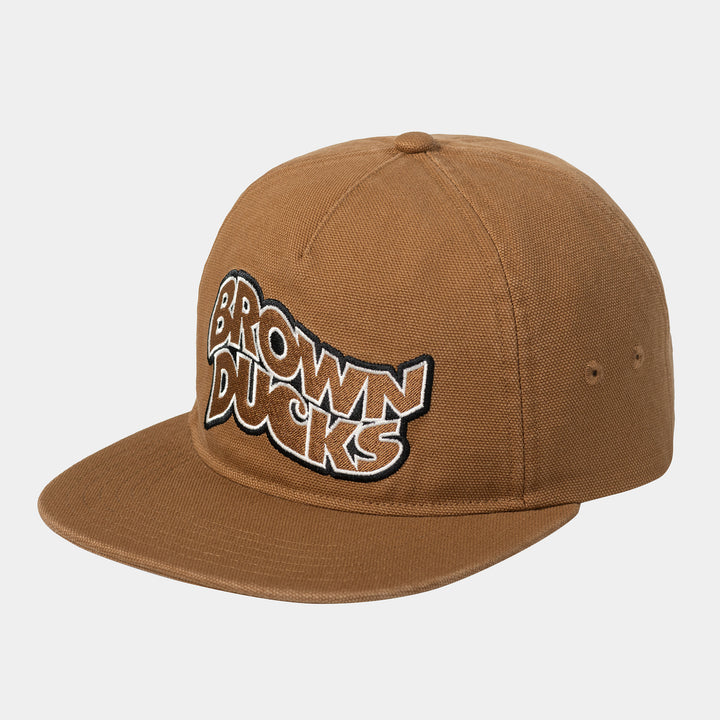 CARHARTT WIP BROWN DUCKS HAMILTON CAP
