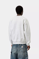 CREW CARHARTT WIP SWEAT ASH/GRAPHITE