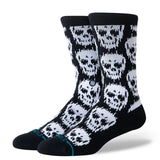 CALCETINES STANCE STATIC SKULL BLACK