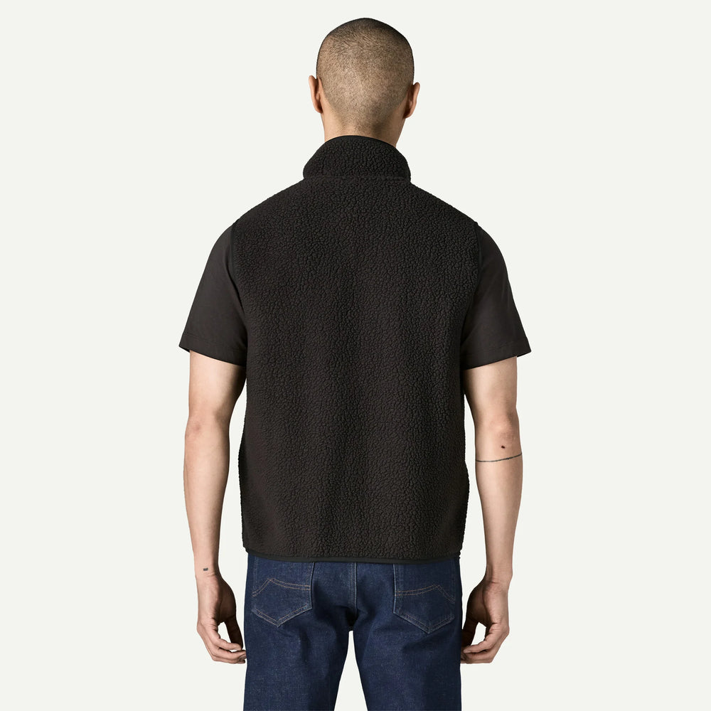 CHT PATAGONIA RETRO PILE VEST BLACK