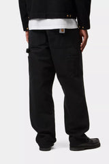 PANT CARHARTT WIP SINGLE KNEE CANVAS BLK