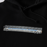 HOOD HUF TRANSPORT BLACK