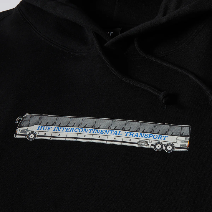 HOOD HUF TRANSPORT BLACK