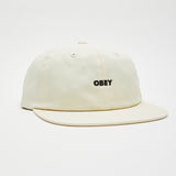 OBEY BOLD TWILL UNBLEACHED CAP