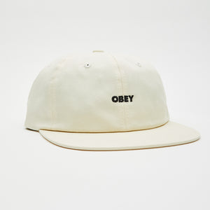 OBEY BOLD TWILL UNBLEACHED CAP