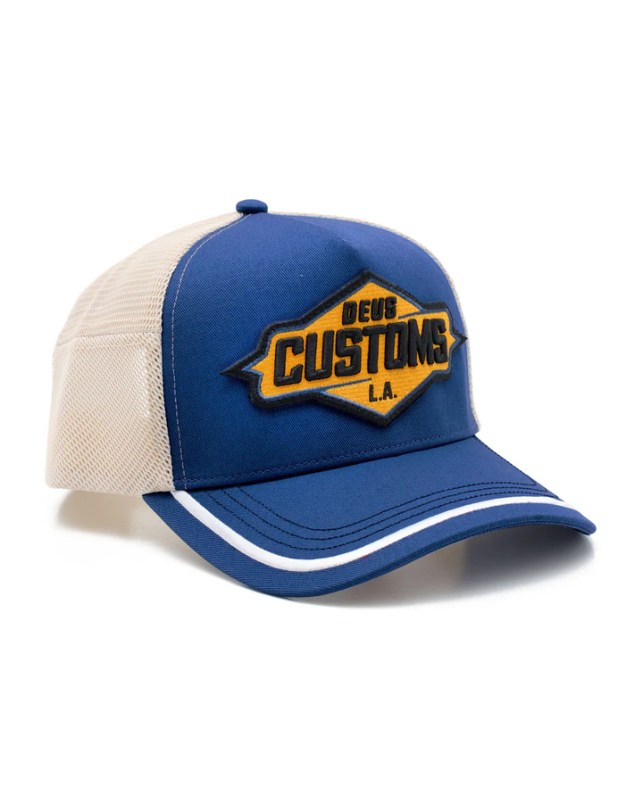 DEUS BILLS TRUCKER ESTATE BLUE CAP