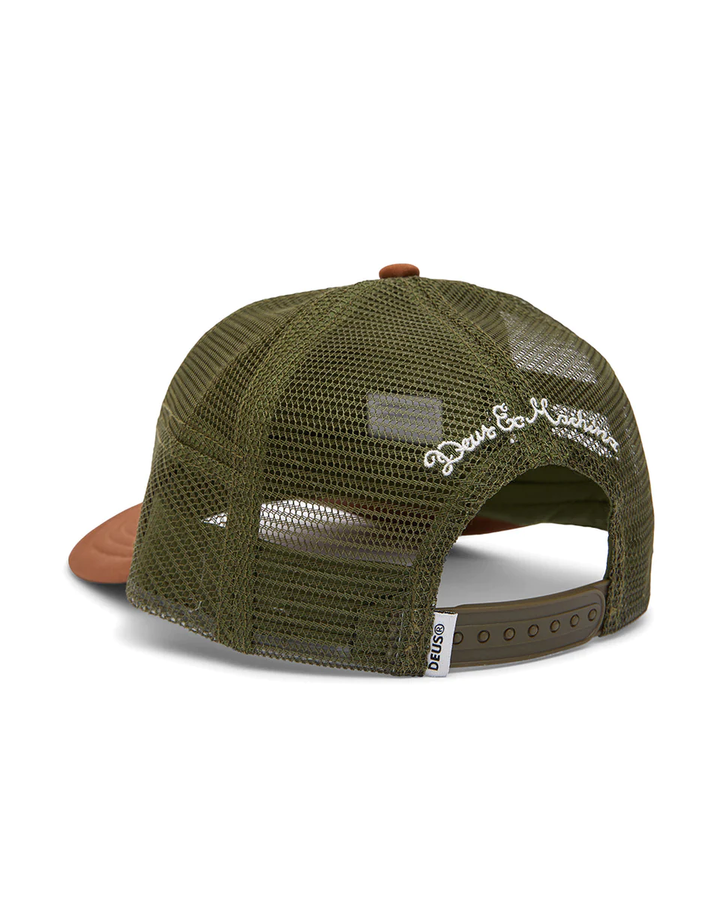 DEUS GESSWORK TRUCKER BROWN CAP