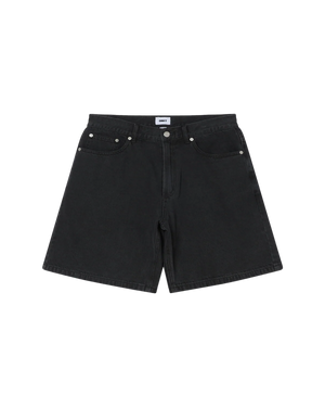 SHORT OBEY EMERSON WASHED BLACK