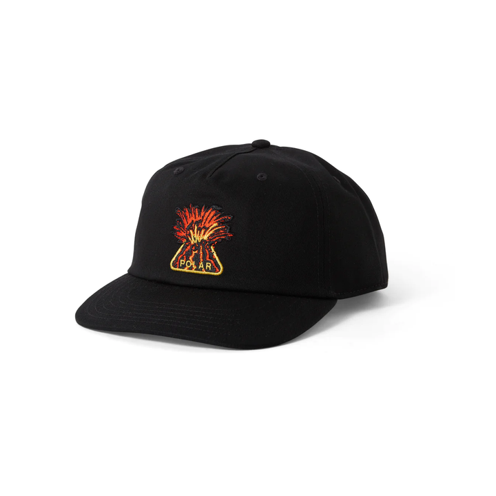 JAKE VOLCANO BLACK FLEECE CAP