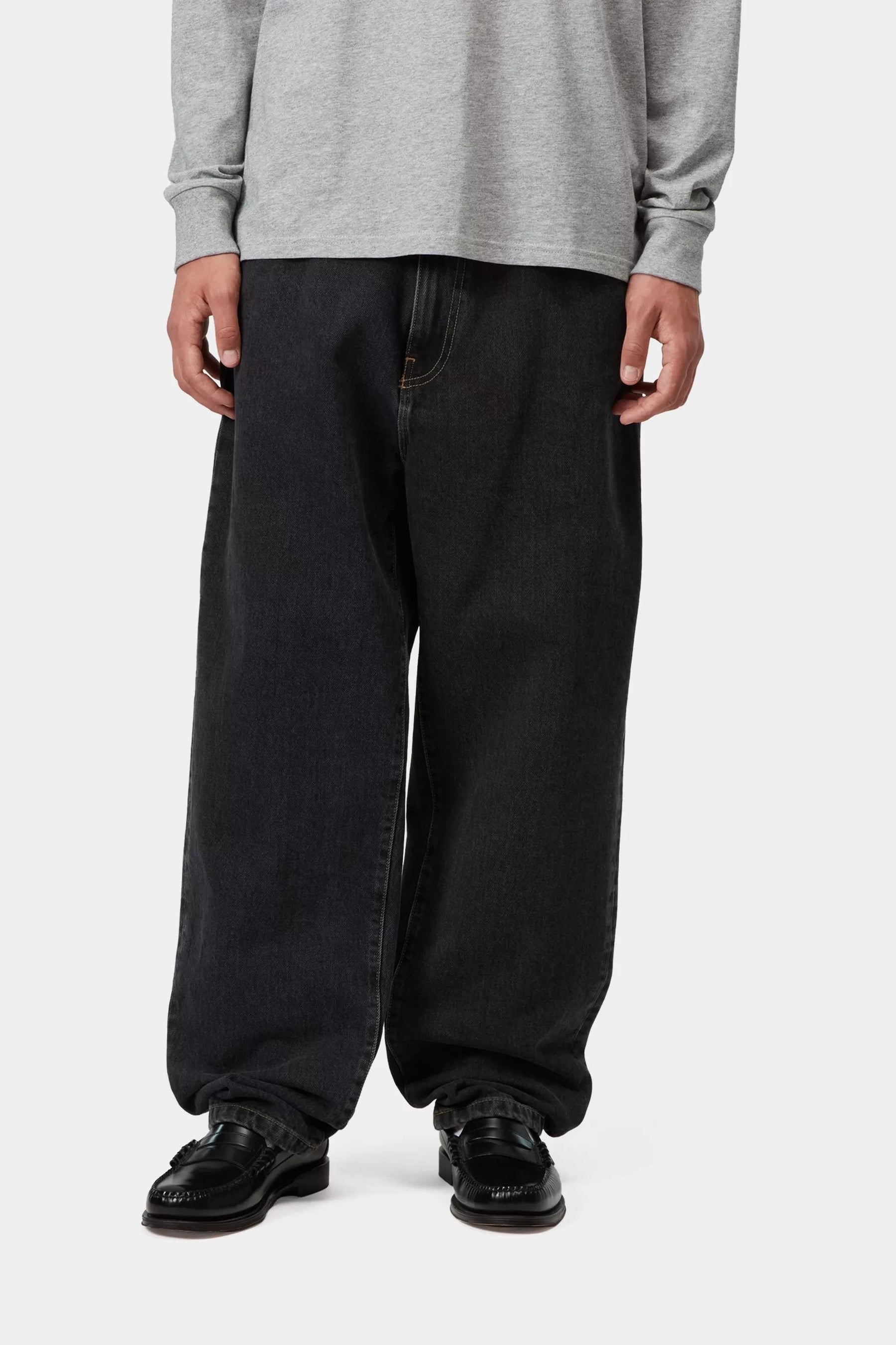 PANT CARHARTT WIP AARON CAMANO BLK STONE