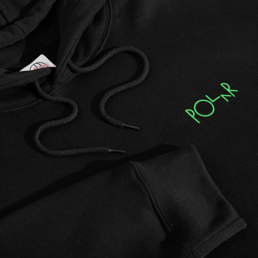 HOOD POLAR FILL LOGO OURSELVES BLACK