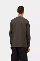 CTA CARHARTT WIP L/S CHASE SHUNGITE