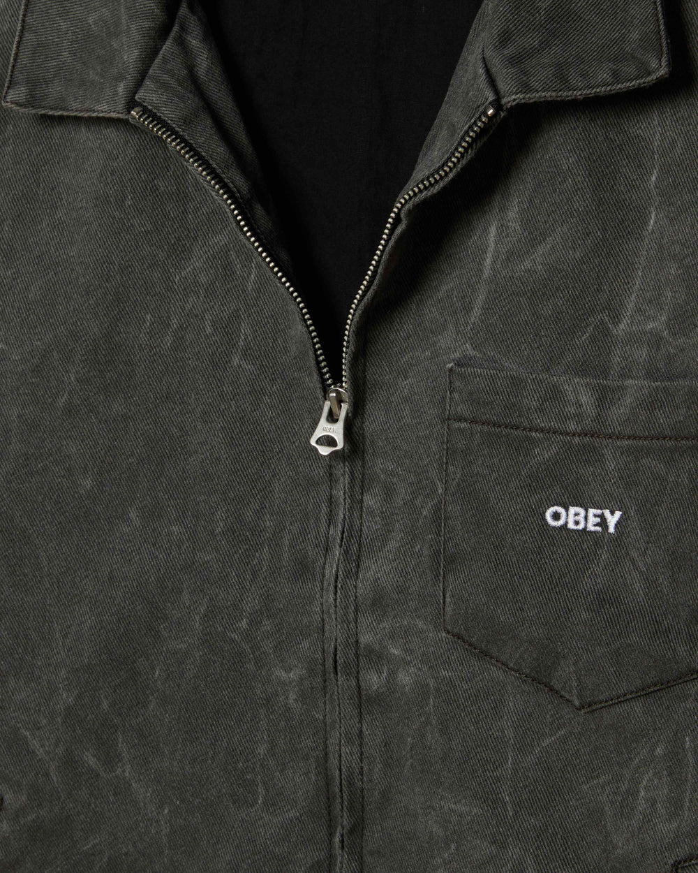 CHT OBEY WORKMAN BLACK WRINKLE WASH