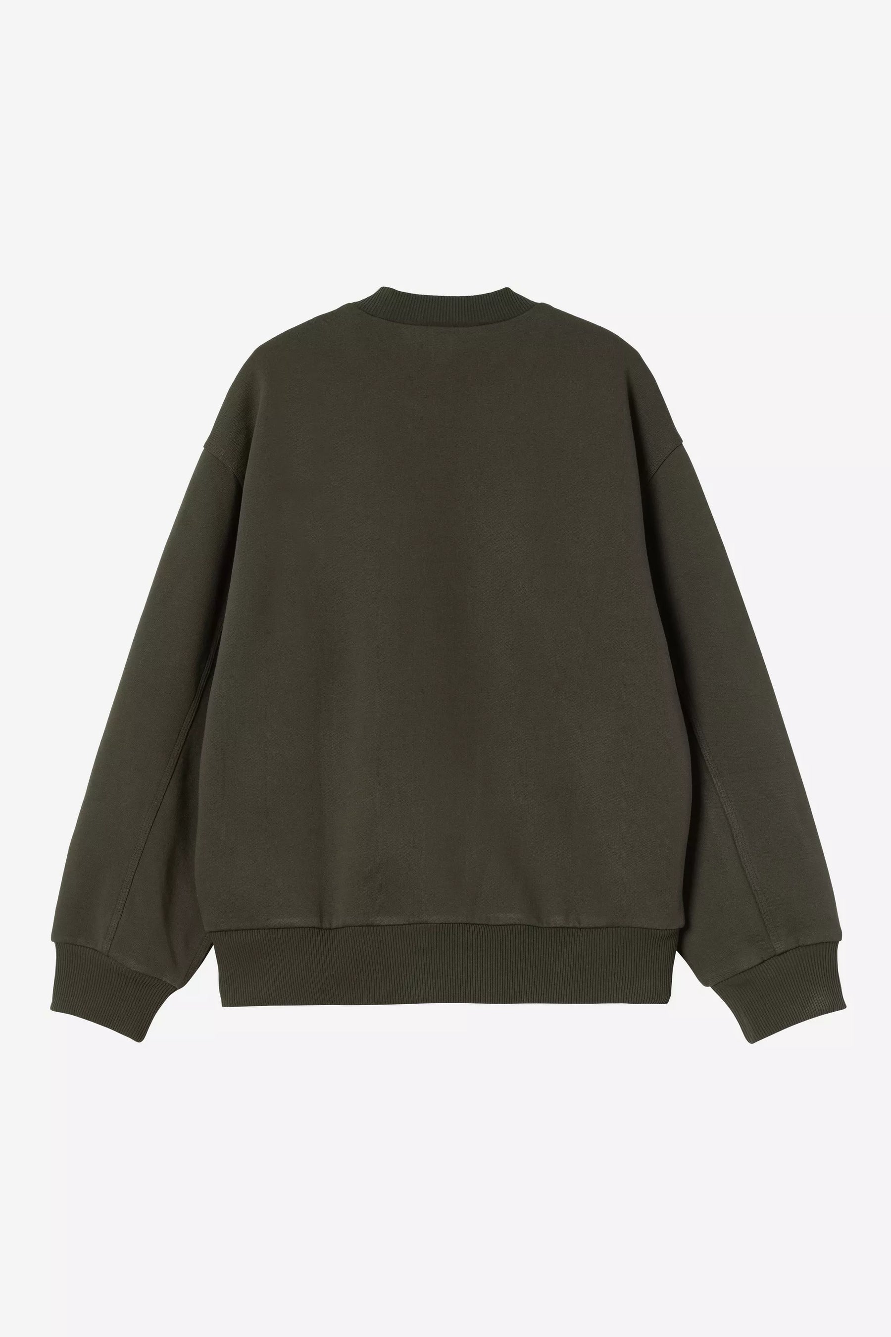 CREW CARHARTT WIP DETROIT OLIVE STONE