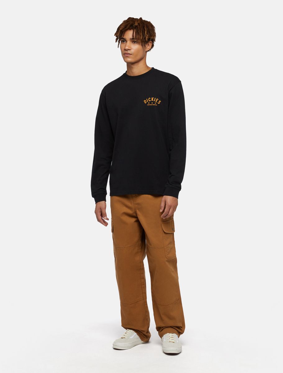 CTA DICKIES TREGO L/S TEE BLACK