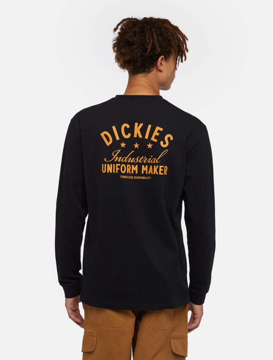 CTA DICKIES TREGO L/S TEE BLACK
