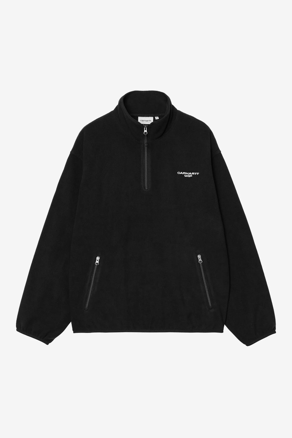 CARHARTT WIP EDMORE HALF ZIP  BLACK