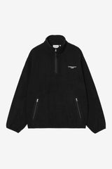 CARHARTT WIP EDMORE HALF ZIP  BLACK