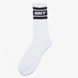CALCETINES OBEY COOPER II WHITE/BLACK